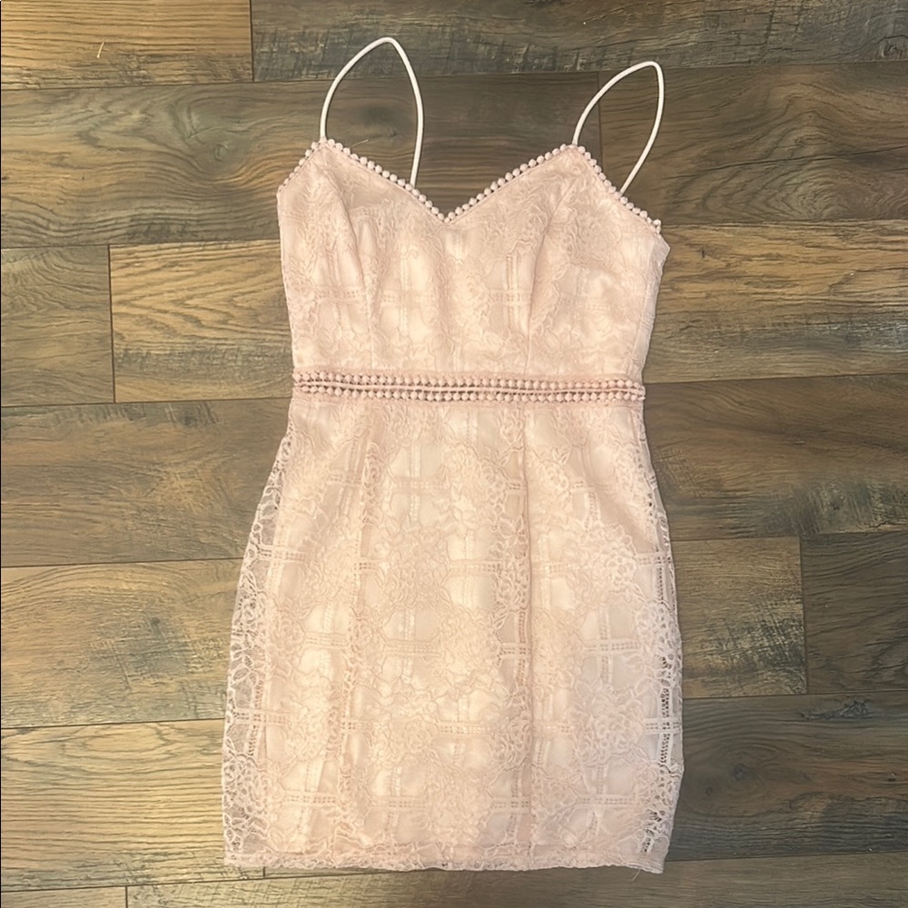 Jump Pink Sheath Mini Dress Spaghetti Strap Sweetheart